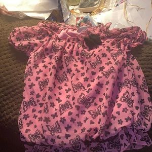 Healthtex butterfly top 24 months